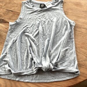 Women’s blue sleeveless top